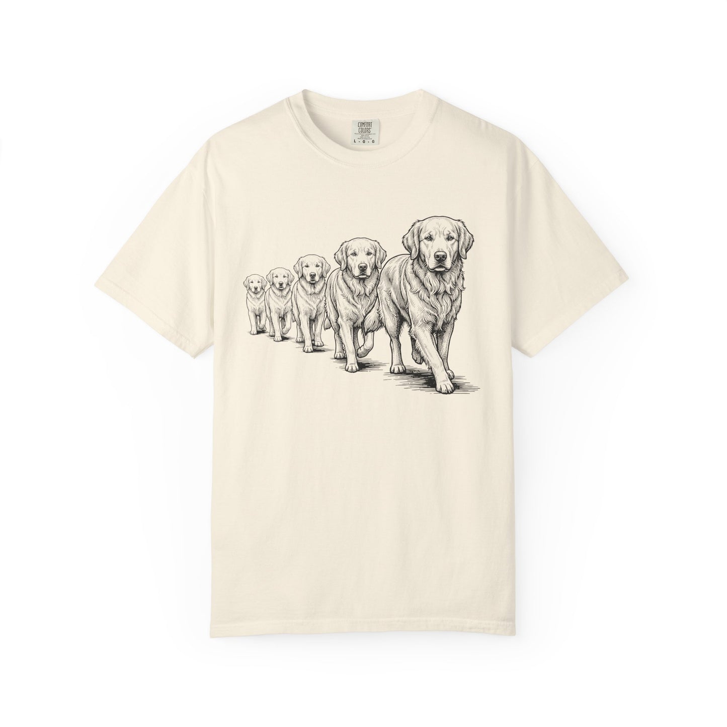Marching Golden Retrievers T-Shirt