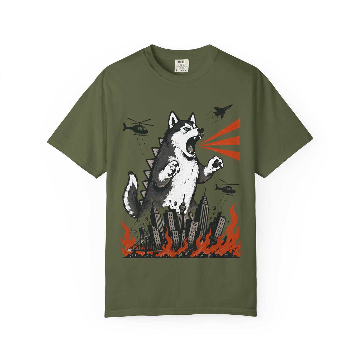 Unleashed Siberian Husky T-Shirt