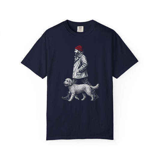 Good Company Vintage Labradoodle T-Shirt in True Navy from When Dogs Fly