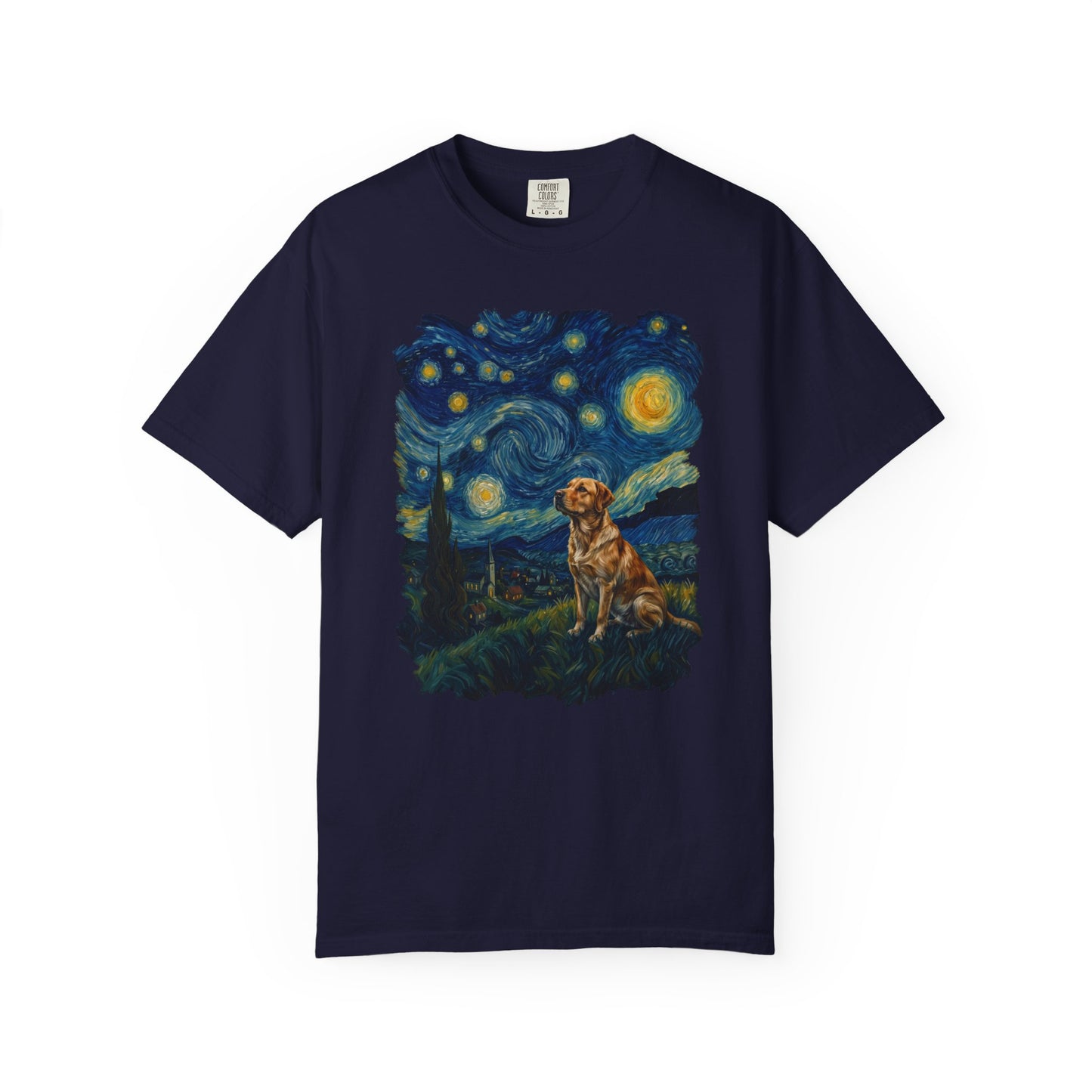 Starry Night Labrador Retriever T-Shirt