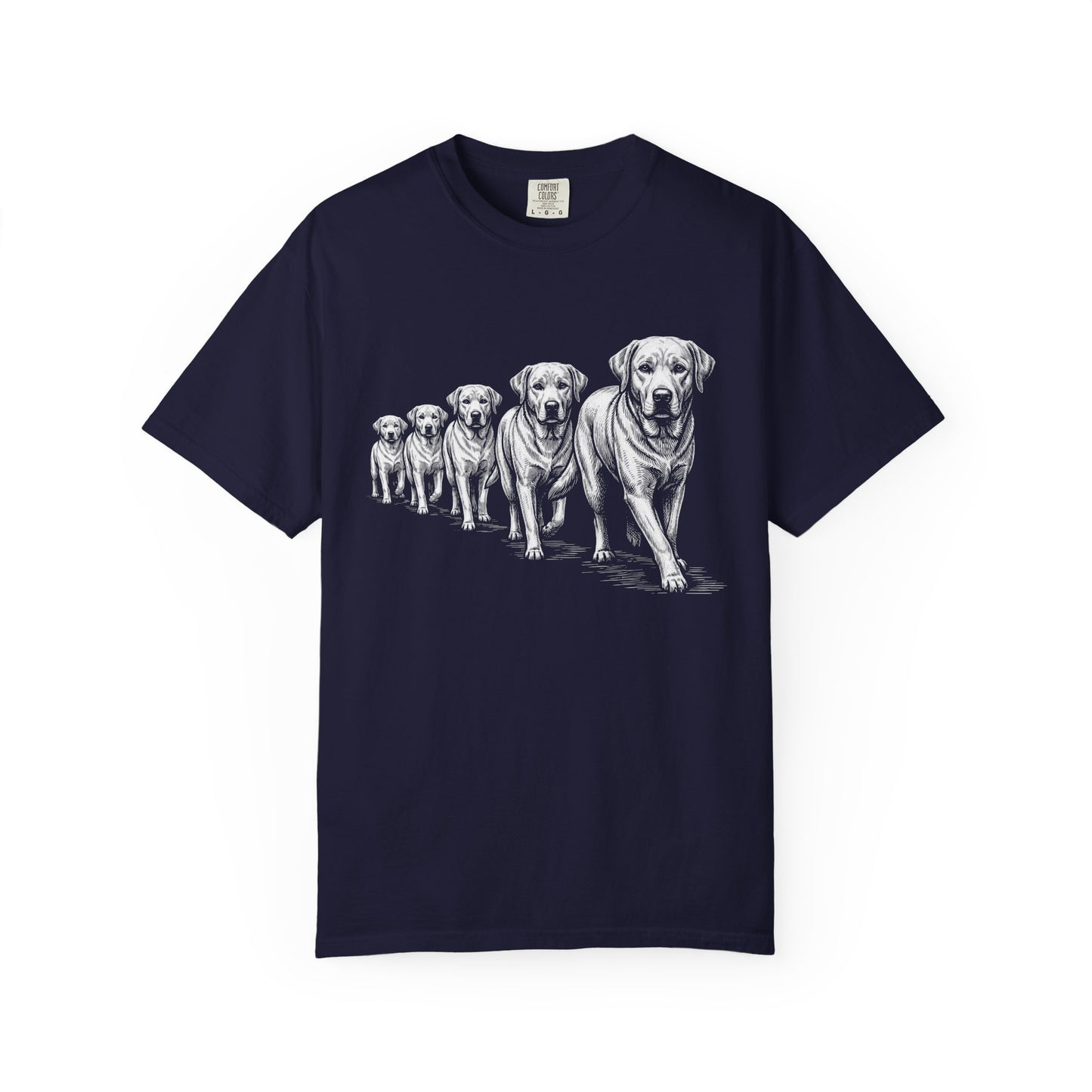 Marching Labrador Retrievers T-Shirt