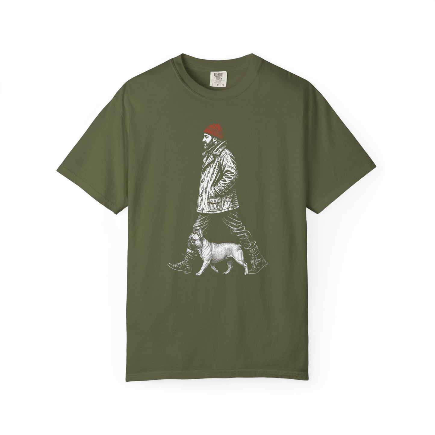 Good Company Vintage French Bulldog T-Shirt in Hemp from When Dogs Fly