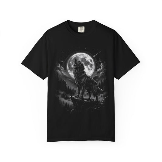 Born to Howl Golden Retriever T-Shirt in Black from When Dogs Fly