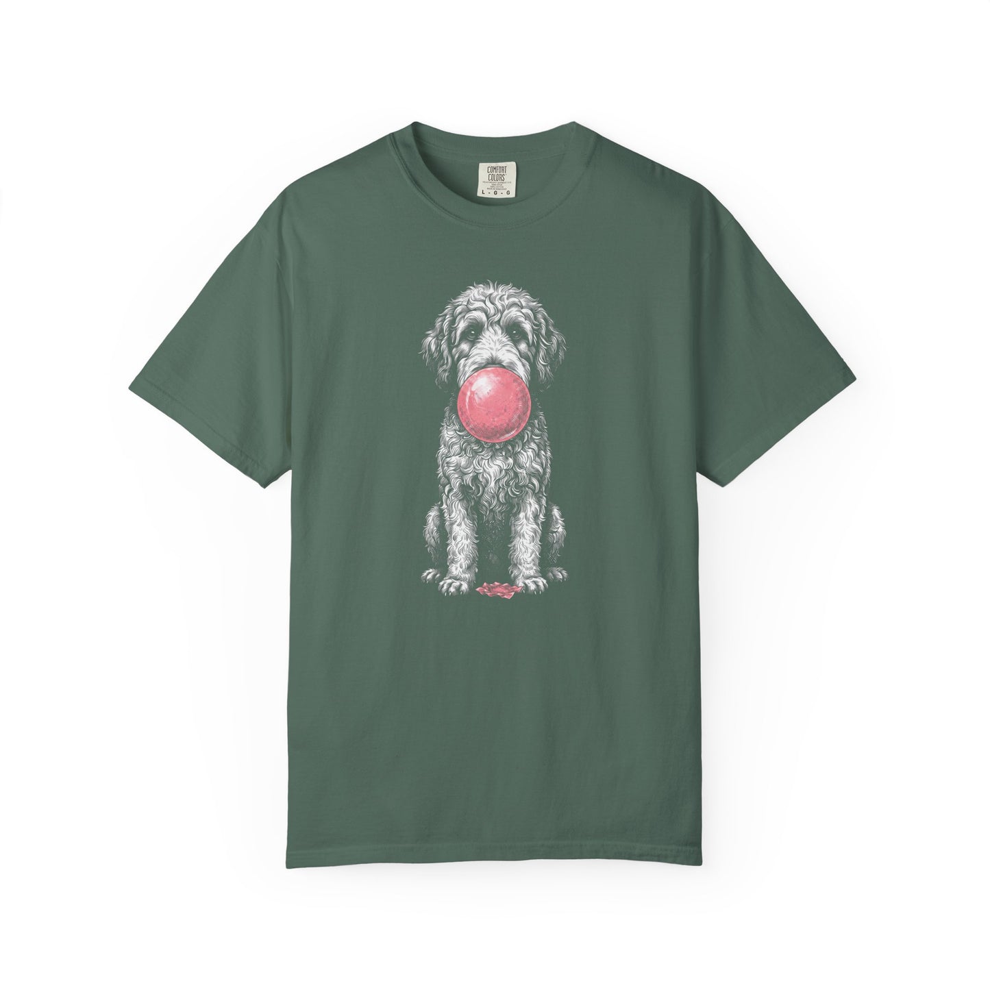Bubblegum Labradoodle T-Shirt from When Dogs Fly