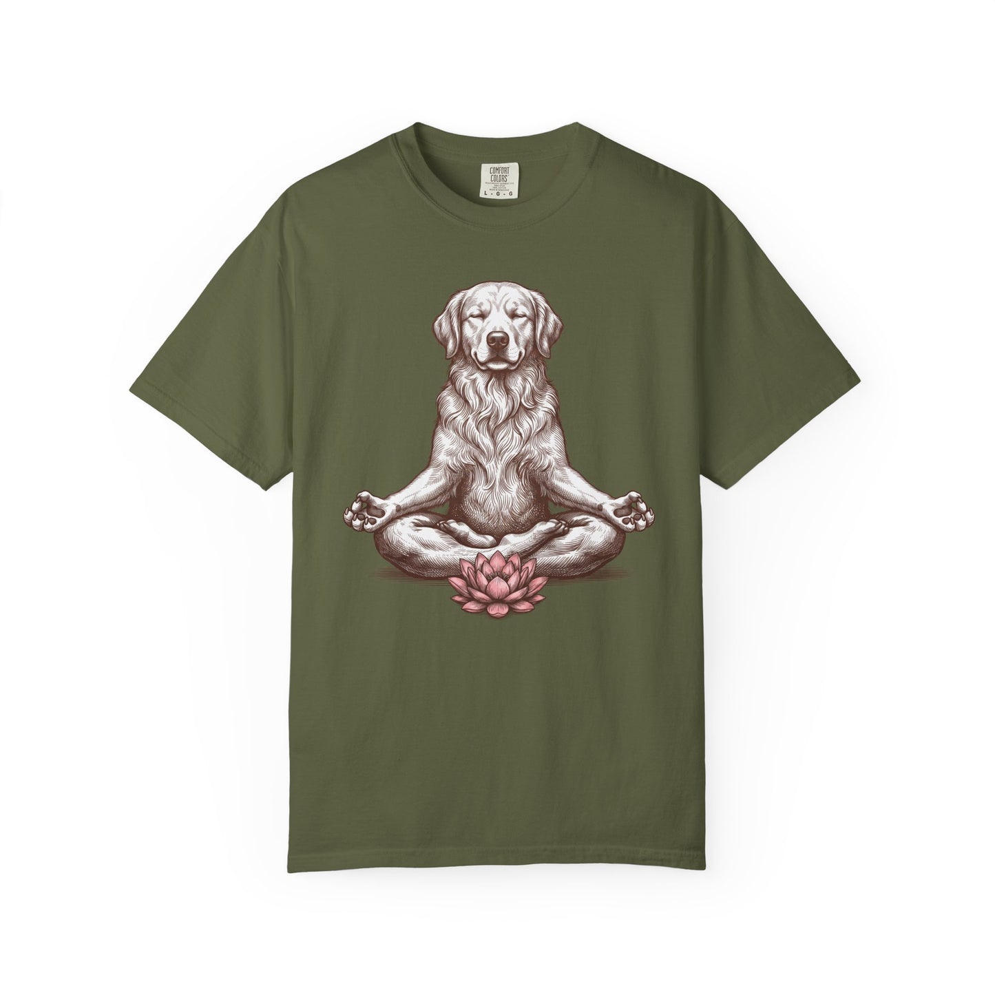 Golden Retriever State of Mind T-Shirt in Hemp from When Dogs Fly