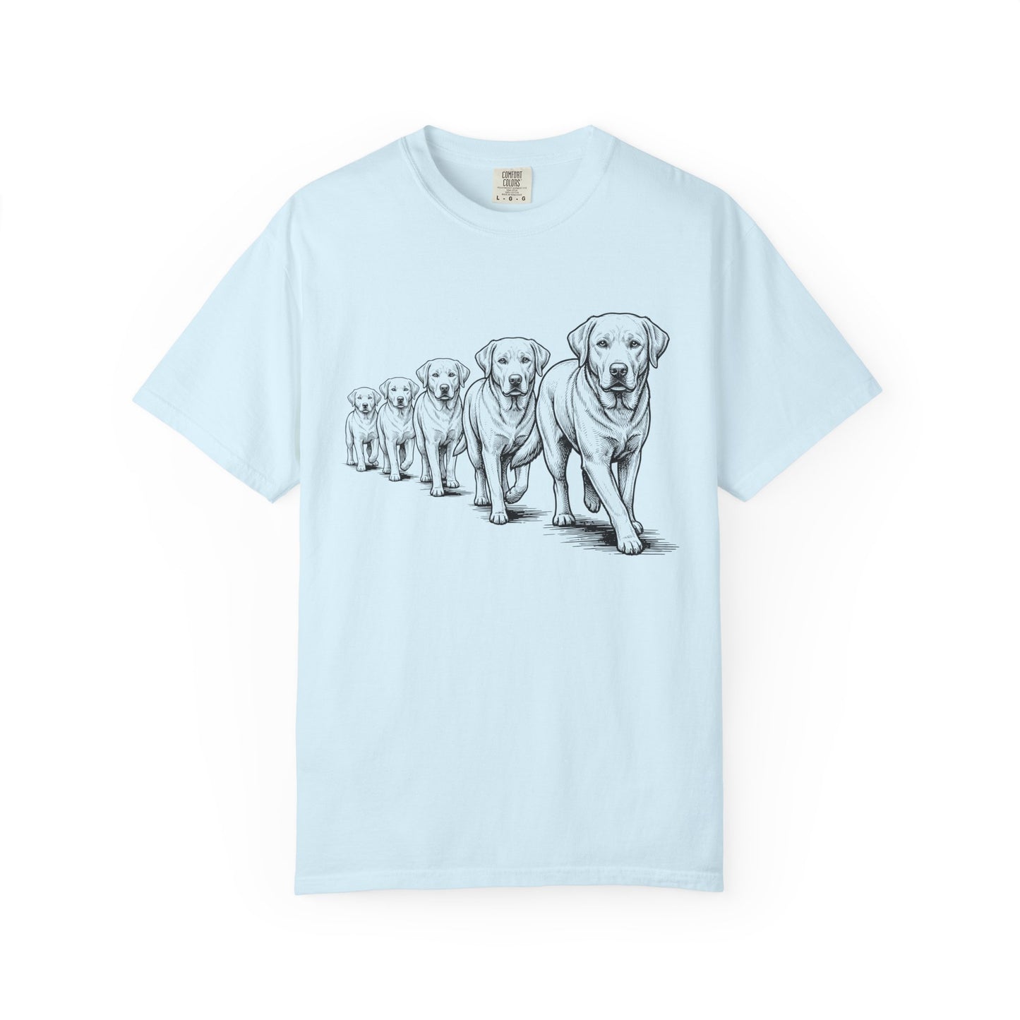 Marching Labrador Retrievers T-Shirt