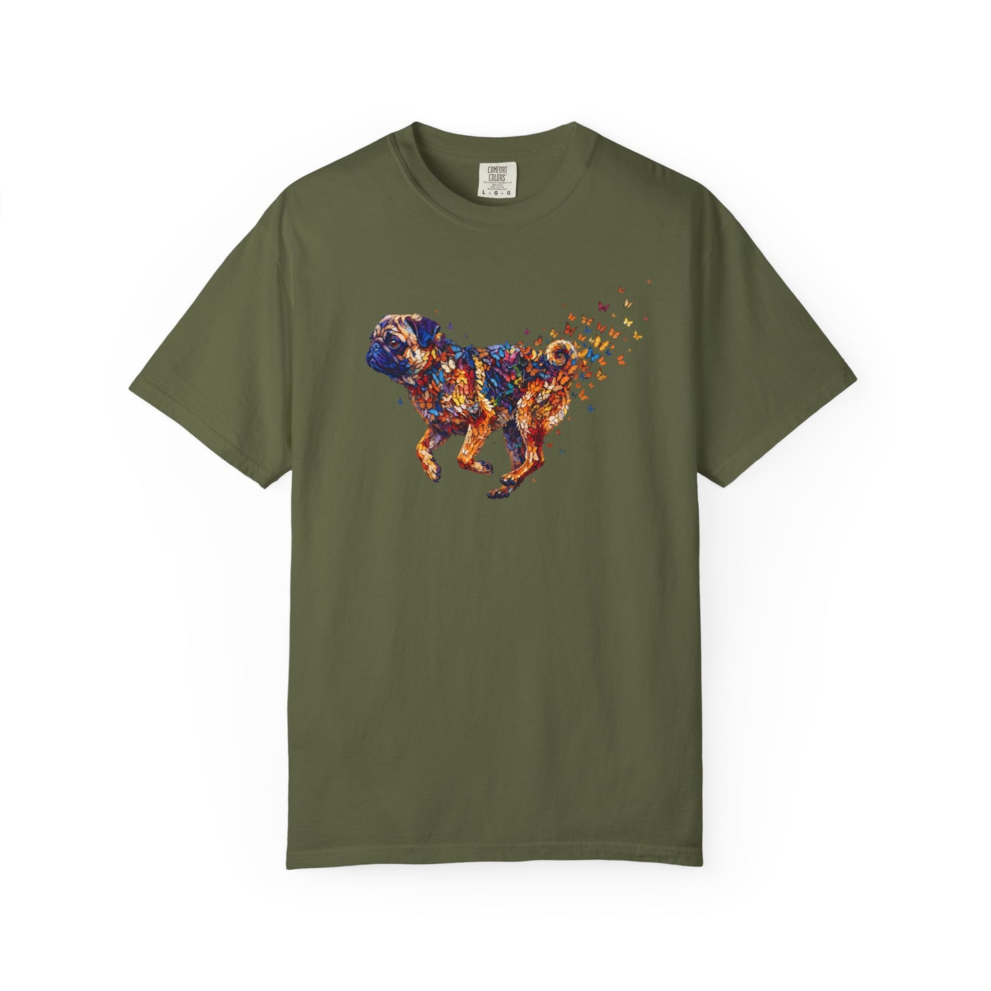 Wild & Free Pug T-Shirt from When Dogs Fly