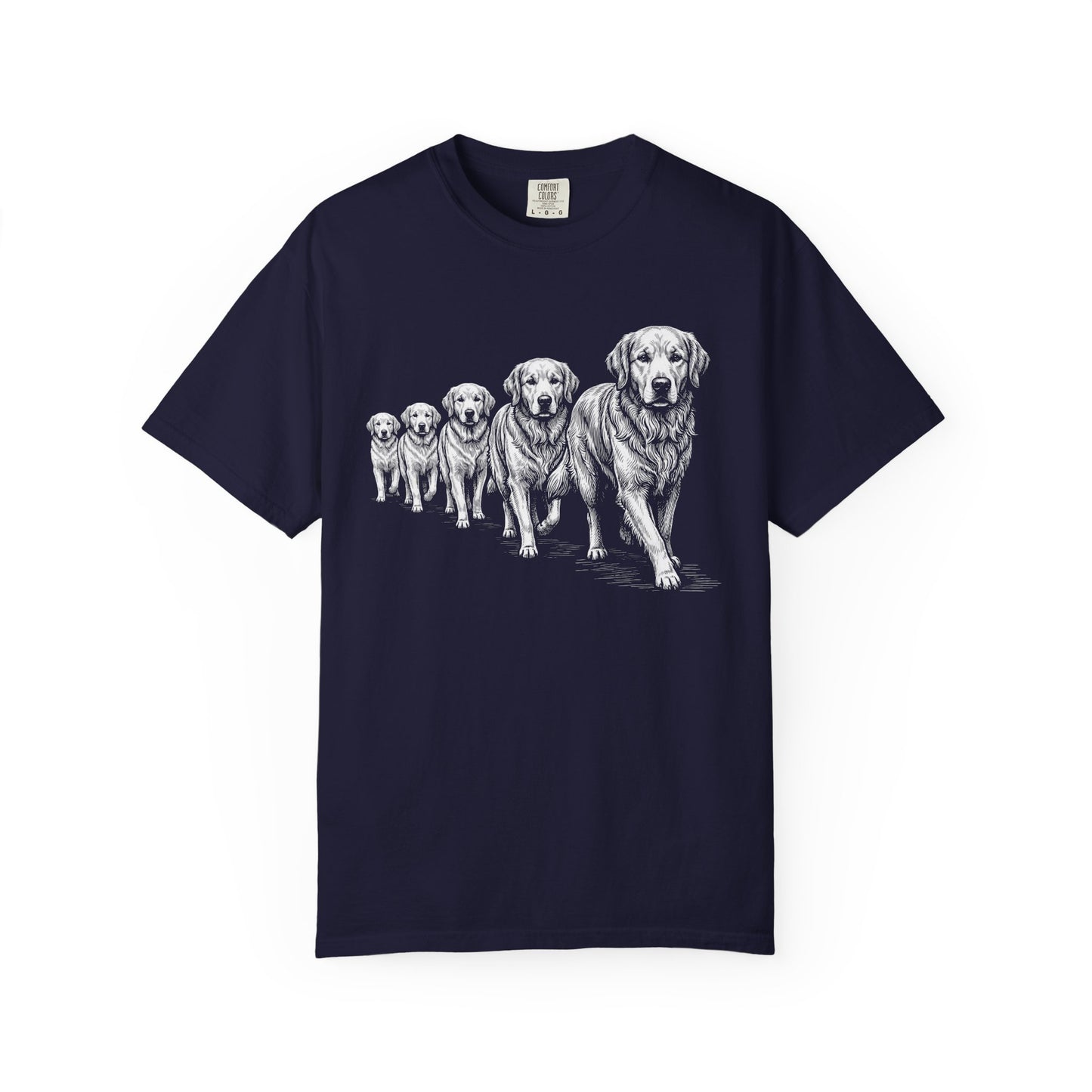 Marching Golden Retrievers T-Shirt