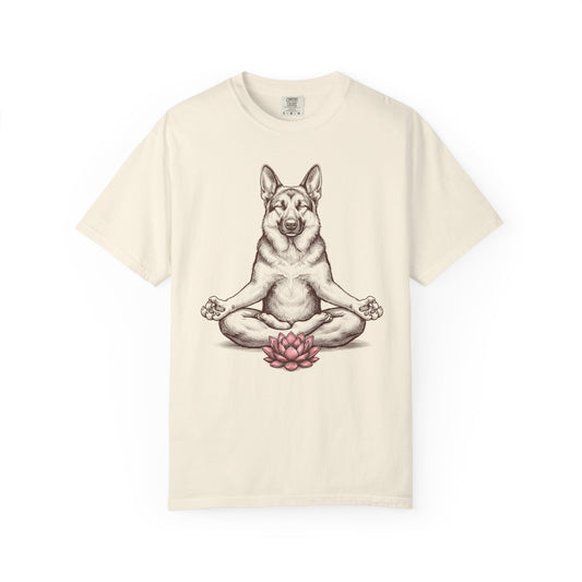 German Shepherd State of Mind T-Shirt in Ivory from When Dogs Fly