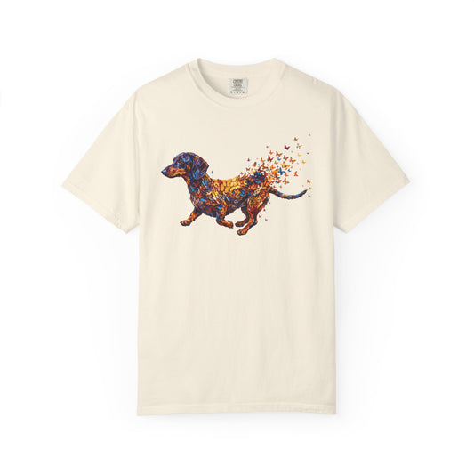 Wild & Free Dachshund T-Shirt from When Dogs Fly