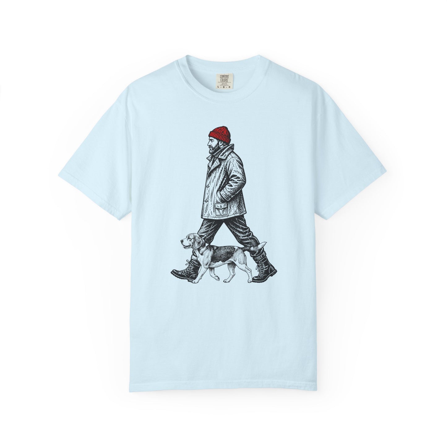 Good Company Vintage Beagle T-Shirt in Chambray from When Dogs Fly