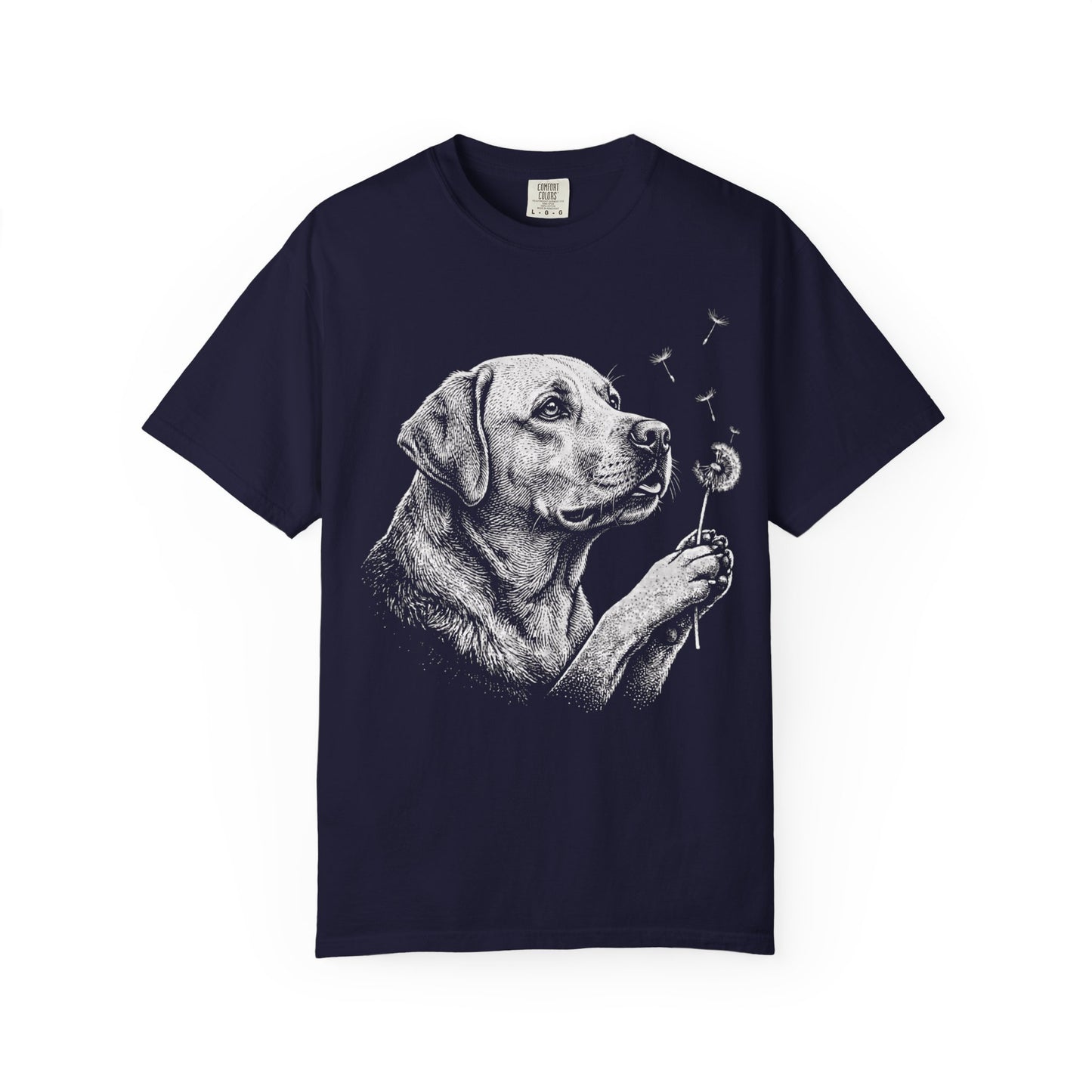 Labrador Retriever Dandelion Seeds T-Shirt
