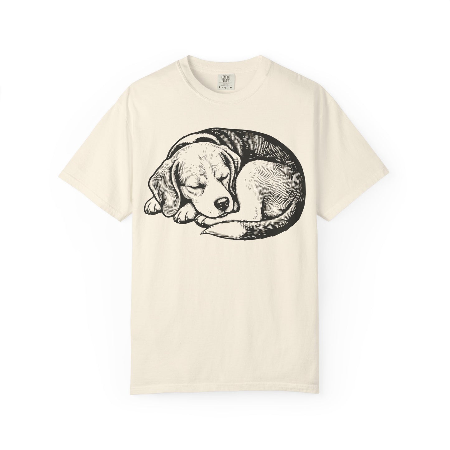 Cozy Nap Time Beagle T-Shirt from When Dogs Fly