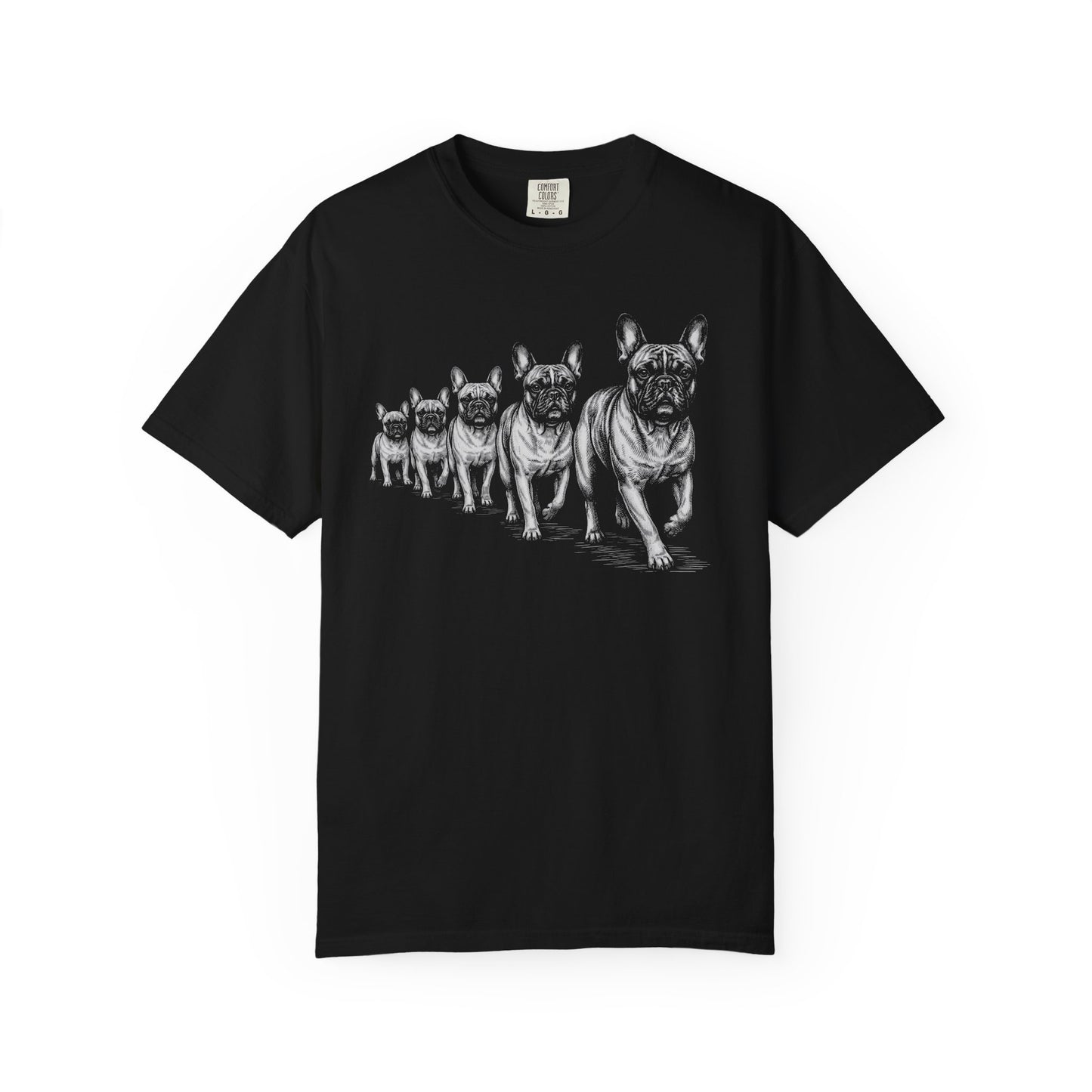 Marching French Bulldogs T-Shirt